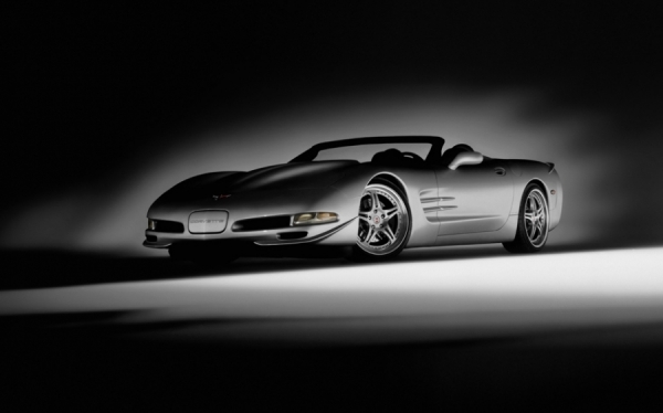Photograph Chris Bailey Corvette on One Eyeland